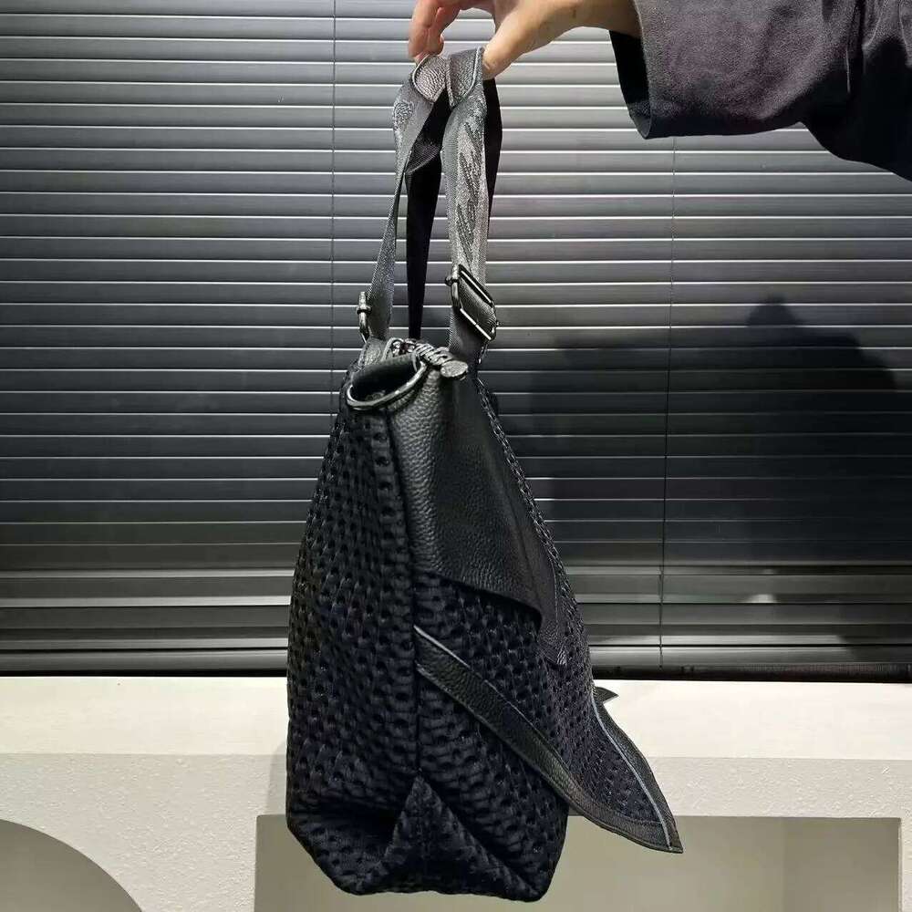 Luxury handbag Hobo women's fashionable personalized mesh cloth large capacity handbag Y K style shoulder crossbody bag SENYY