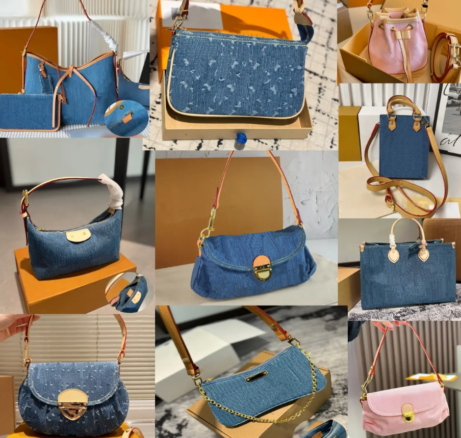 denim bag luxury designer handbags shoulder bag cross body high quality bag purse designer crossbody bags designer women bag dhgate designer bag for women bag
