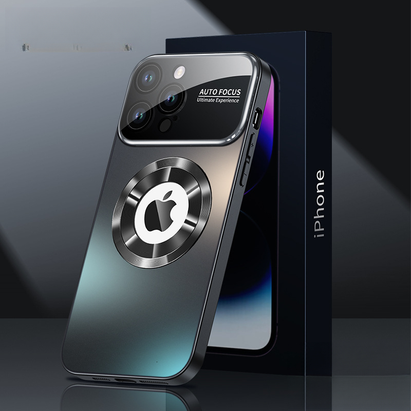 Dropshipping Available for iPhone 16 15 14 13 Pro Max Large Window Magnetic Phone Case