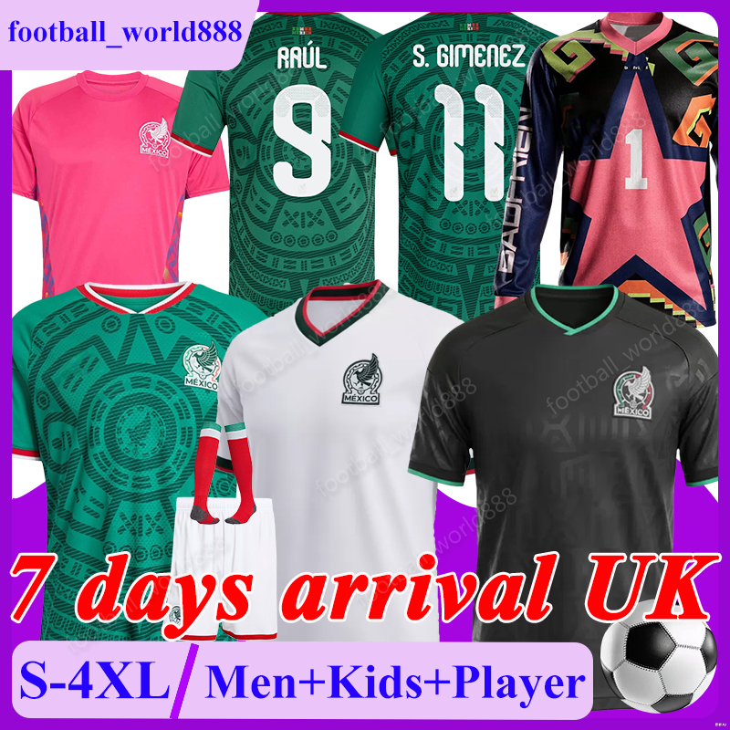 5XL Mexico 2026 World Cup Soccer Jerseys RAUL S.GIMENEZ 26 27 Football Shirts E.ALVAREZ C.MONTES football kits O.PINEDA G.ARTEAGA C.RODRIGUEZ R.RANGEL Men Kids Socks Sets