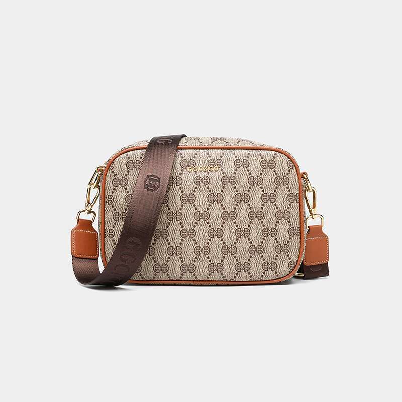 2026 GGCKGG Women Vintage grid Rabbit horse Pattern Crossbody Bag Lightweight Mini Shoulder Bag Adjustable Strap Daily Commute Shopping Travel 8045 dh