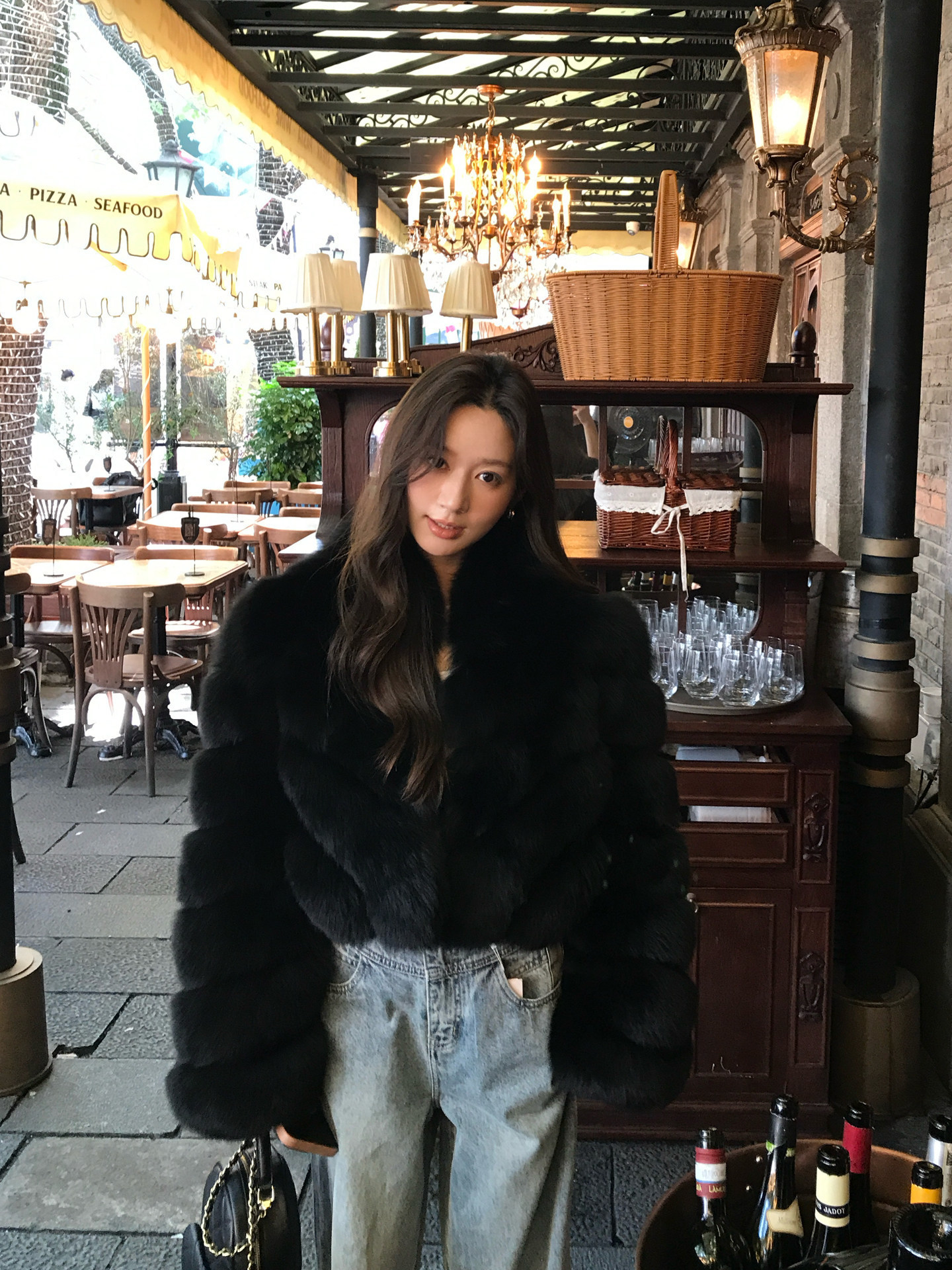 Style Real Fox Fur Jacket For Woman Natural Fox Fur Coats Lapel Jackets Fox 250926