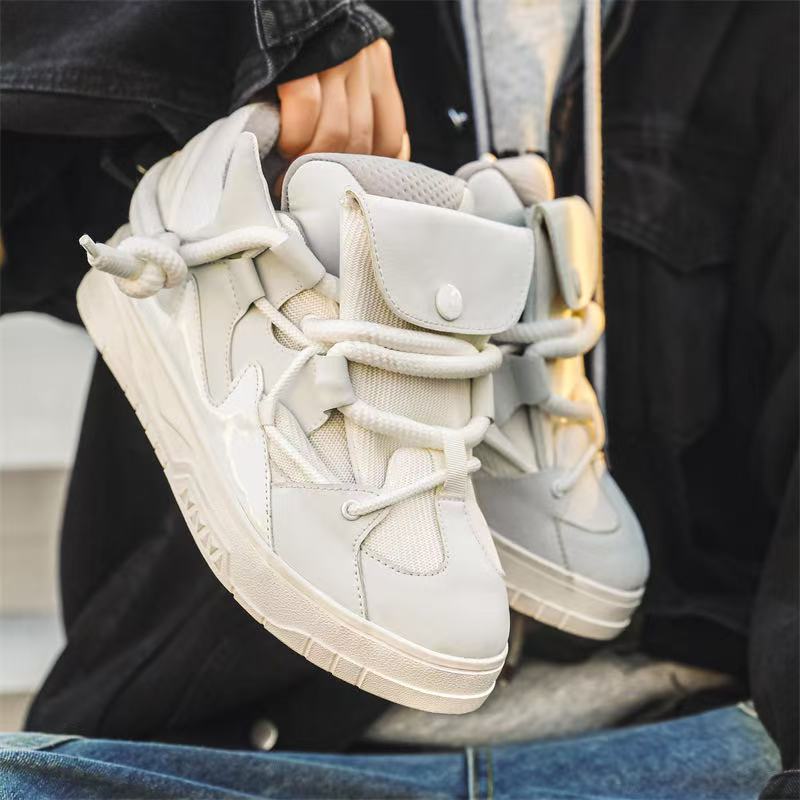 New casual niche design sense retro board shoes Korean version Instagram street shot male and female lovers sneakers 39-44
