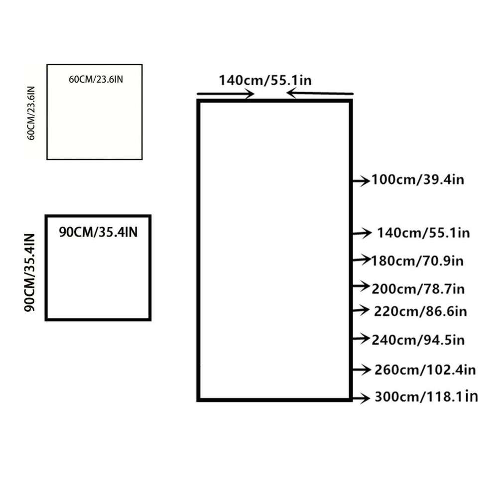 Nordic Minimalist Style Coffee Grid Tablecloth with Off-White Trim Rectangular Dining Table Cover