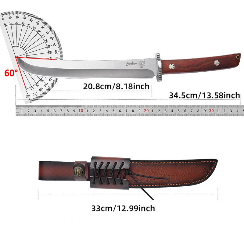 Professional Japanese Kitchen Knives High-hardness Cooking Knives Kitchen Boning And Cutting Knives Chef Knives With Knife Cover 260114
