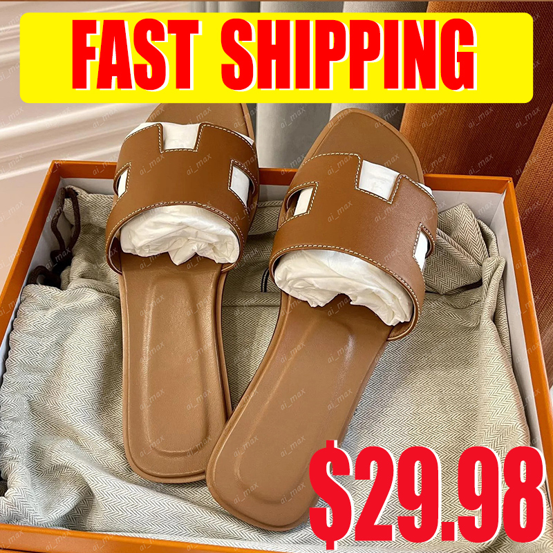 designer slippers platform slides women slides sandale oran sandals men slipper shoes bottom fur flip flops summer casual beach sandal real leather top quality