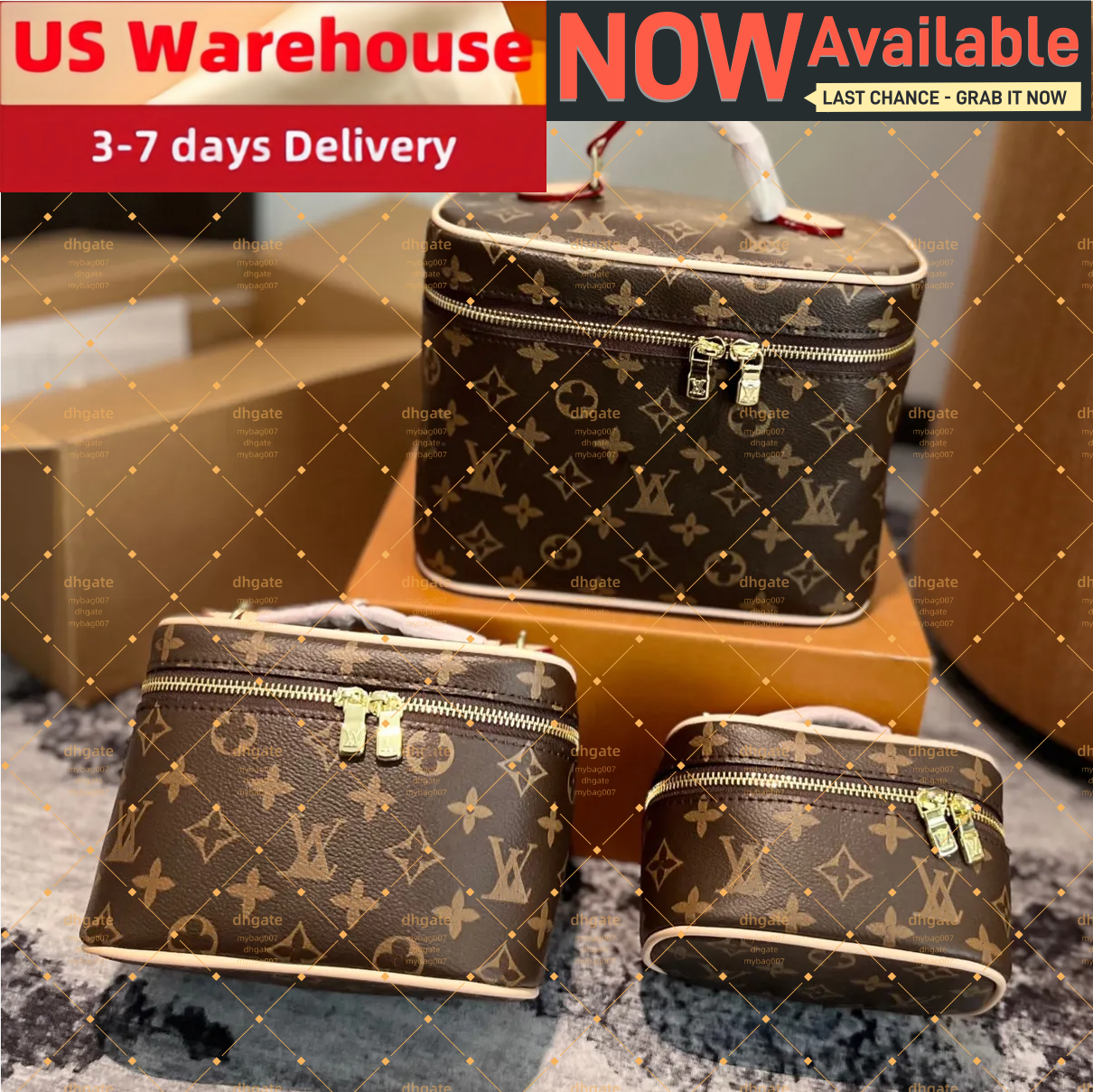 Womens Makeup Bag Cases Cosmetic designer bags shoulder bag Wallet purse toiletry Pouch purses handbag make up crossbody Bag tote bag Clutch Handbags 01