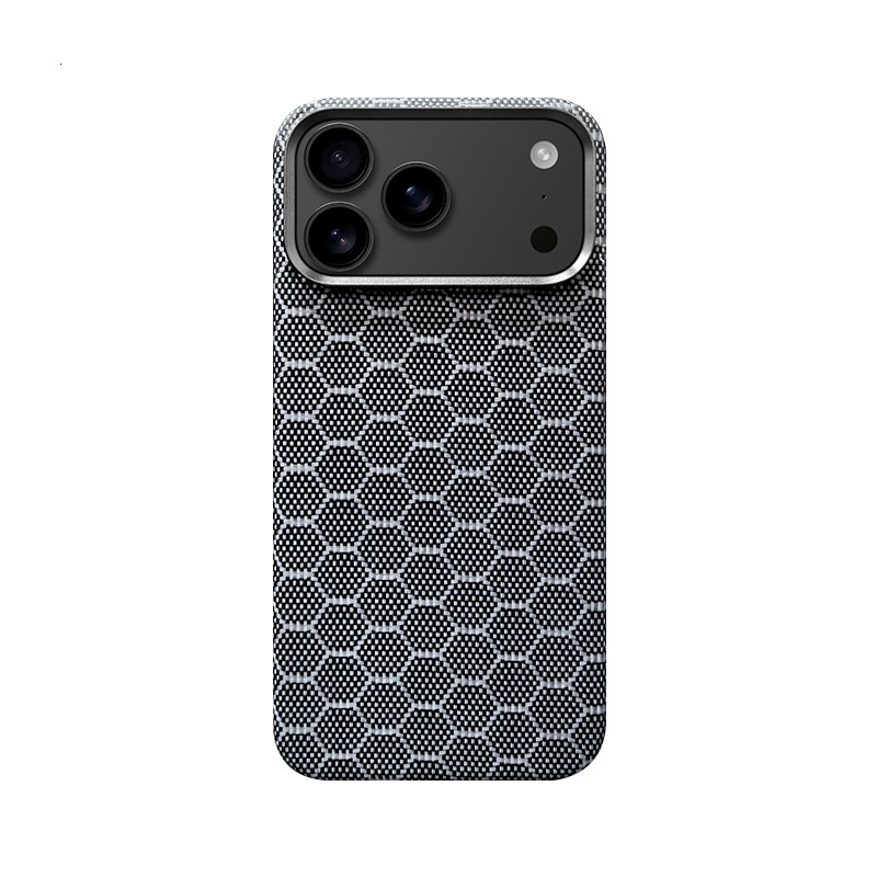 Suitable for Apple Air Kevlar Phone Case iPhone Pro Max Aramid Fiber 17 Magnetic Protective Cover