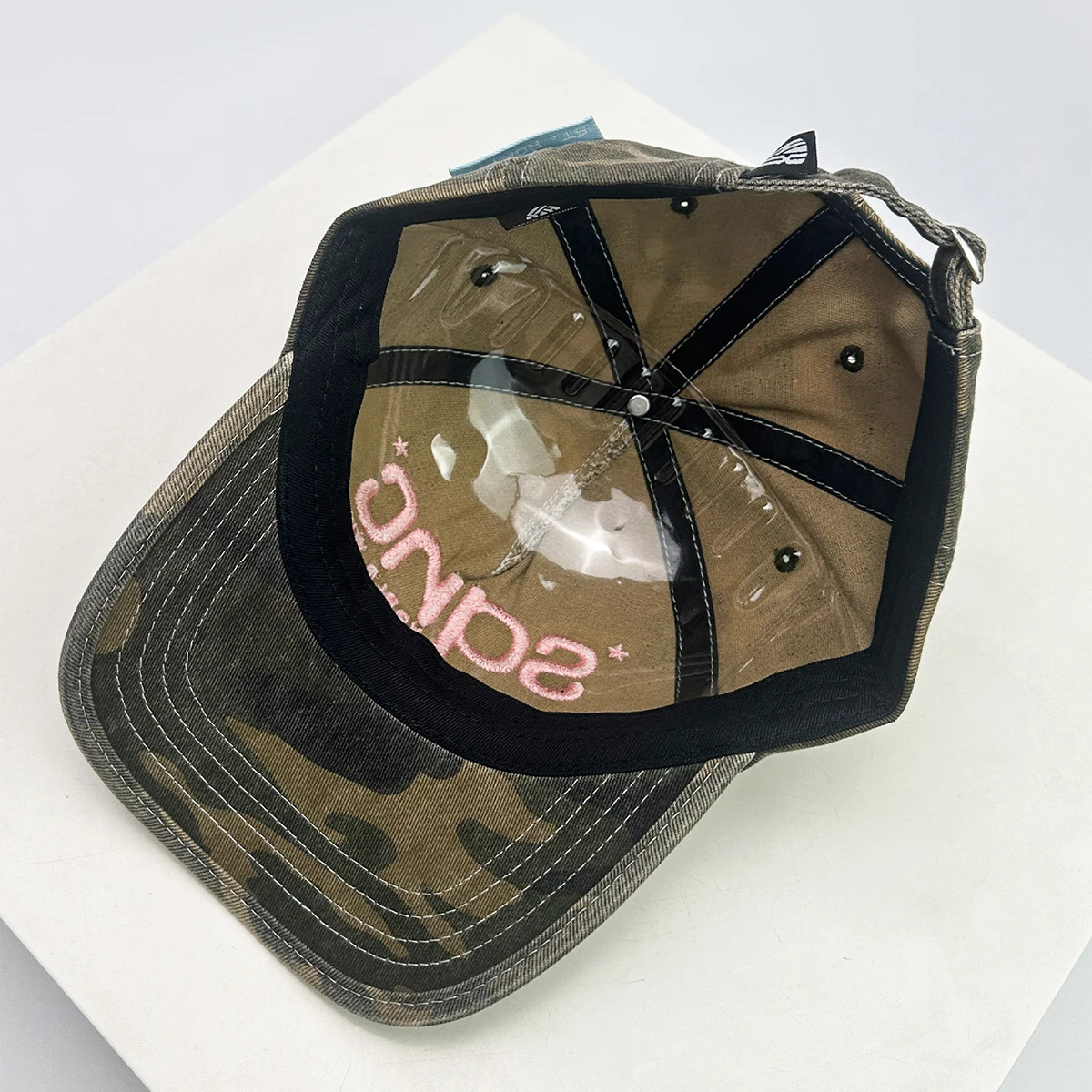 Unisex American Style CAMO Letter Embroidery Baseball Hats Breathable Hip Hop Sunshade ed Caps Versatile Fashion Niche 260113