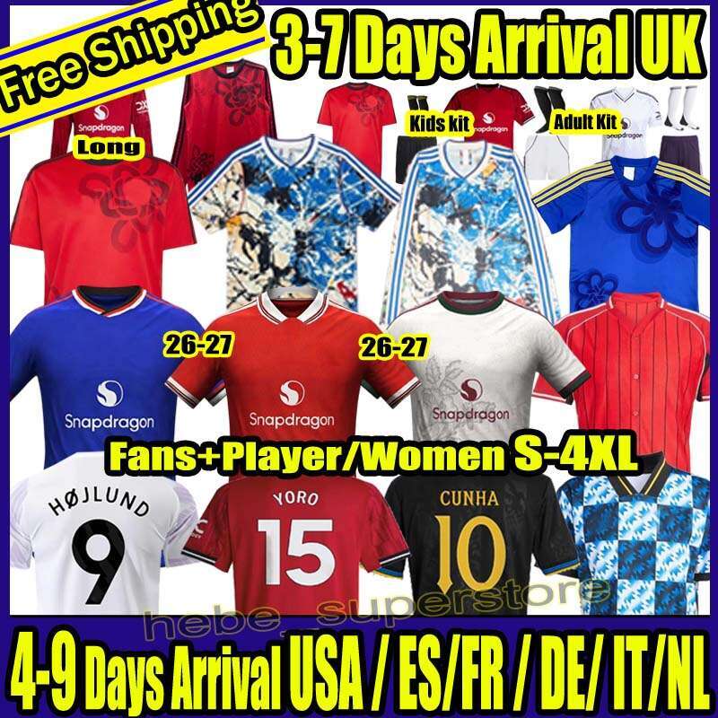 S-4XL 25 26 man unite Cunha soccer jerseys SESKO AMAD DE LIGT manchesteers unted B.FERNANDES football shirt 2025 2026 CASEMIRO GARNACHO MAINOO MARTINEZ HOJLUND