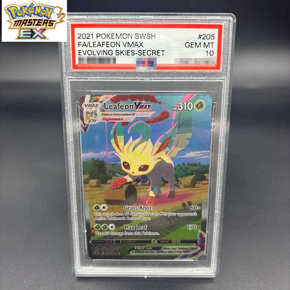 DIY 2020 PTCG SWSH FA/CHARIZARD VMAX Collection Copy 10Points Rating English Version Anime Game Card Gift L260114 6fe