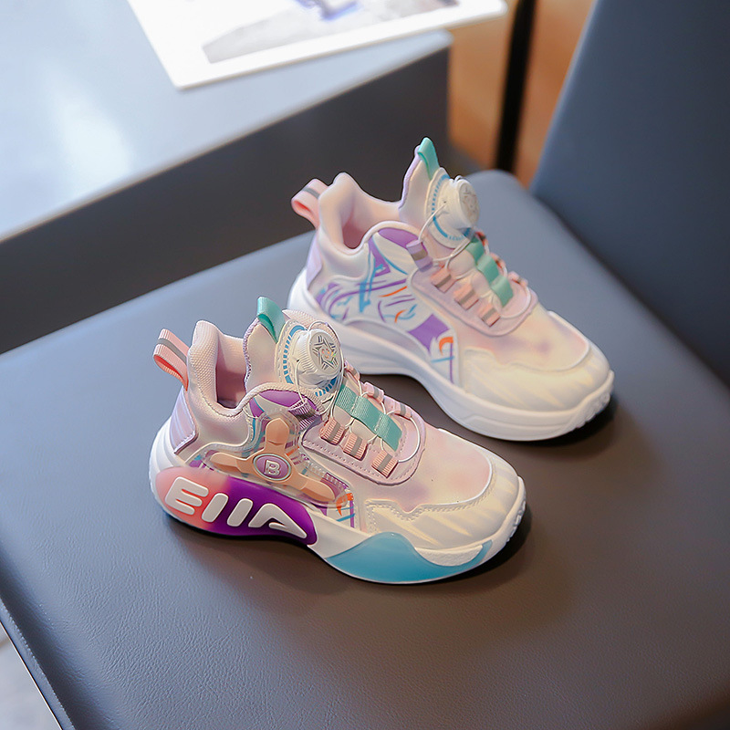 Spring Autumn Kids Sport Shoes Boys Sneakers Student Girls Nonslip