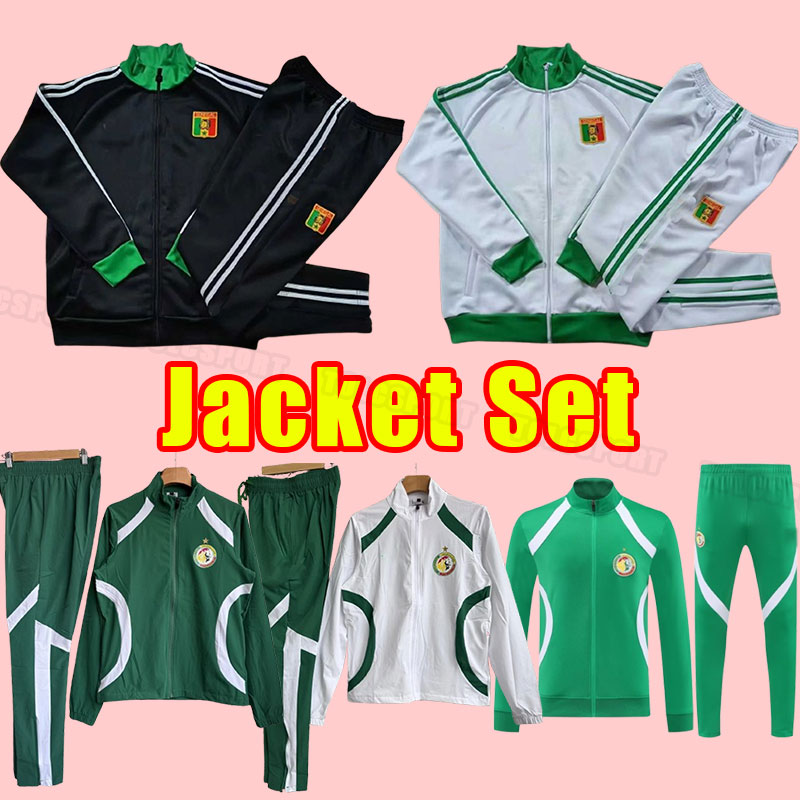 Qatar World 25/26 Senegal soccer tracksuits 2025 Cup national team KOULIBALY Retro GUEYE KOUYATE SARR homme Maillot de foot men Long sleeve tracksuit pants jacket set