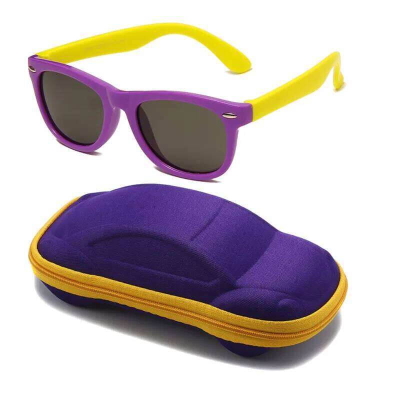 Classic Silicone UV400 for Boys Girls TR90 Goggles Children Sunglasses UV Protection Kids Eyewear 26Y0115 Z260305