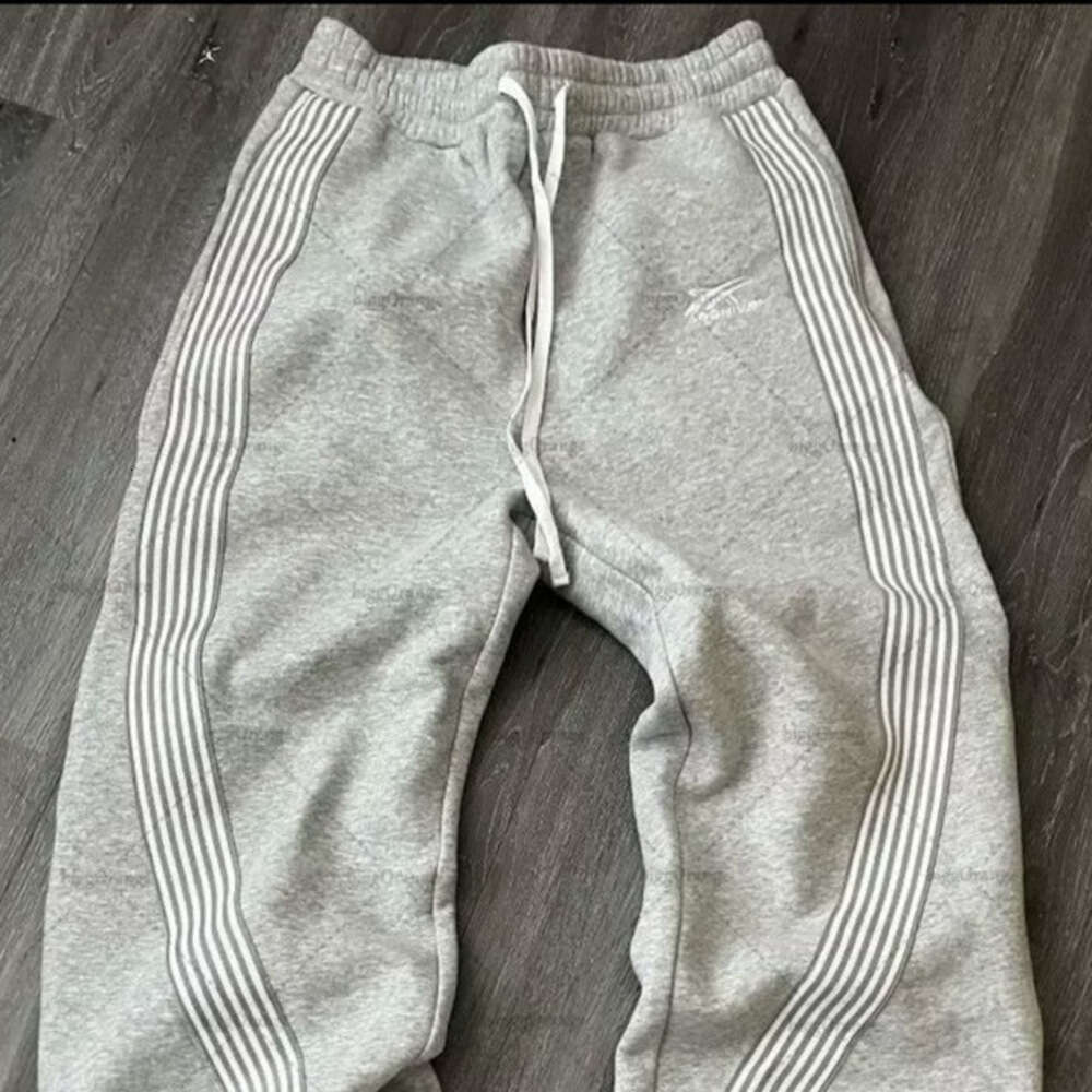 Men's Pants Streetwear Baggy Jogger for Men Side Stripe Sweatpants Multi-Color Sports Casual Fashion Wide Leg Pants clothing printed Men's C