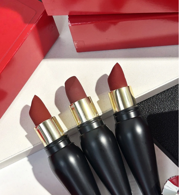 Top Quality CL Lipstick Luxery Brand Designer Lipstick Woman Lip Makeup Rouge New Look Edition Couture Colour Lipstick Floral Lip Care Long Wear