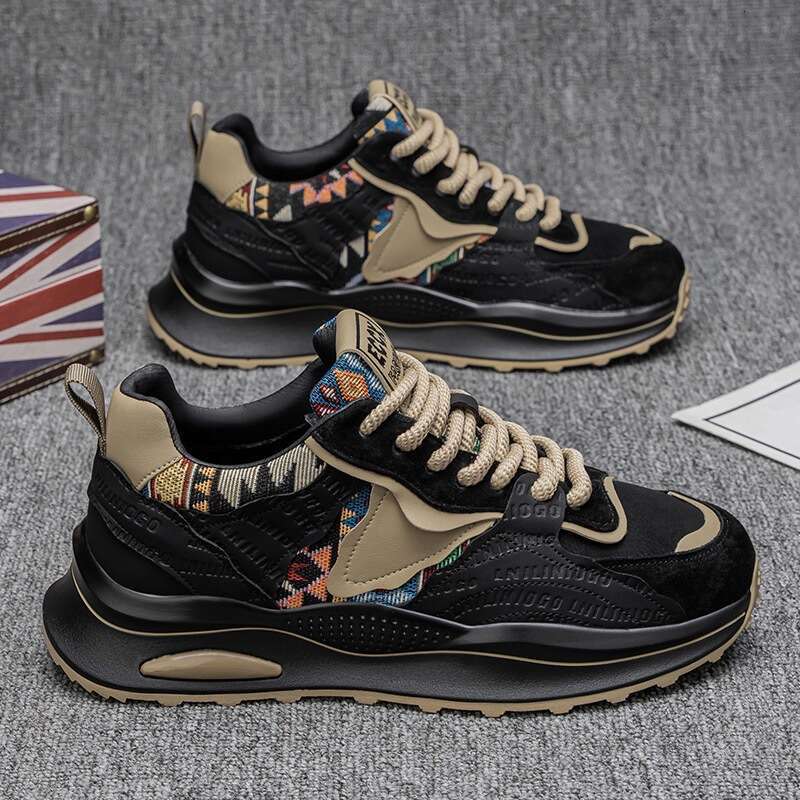 2025 Autumn Winter New Dad Classic Versatile Color Men's Sneakers Youth Running Shoes
