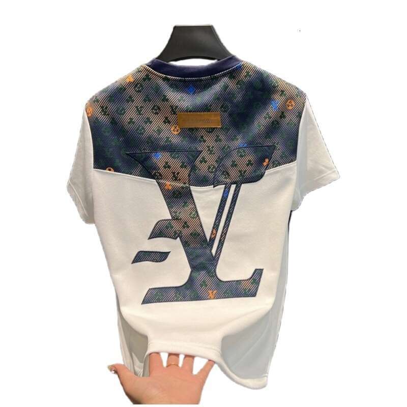 BK In Paris Men's Spring Summer Trendy Fashion Light Luxury Versatile Short Sleeve K898