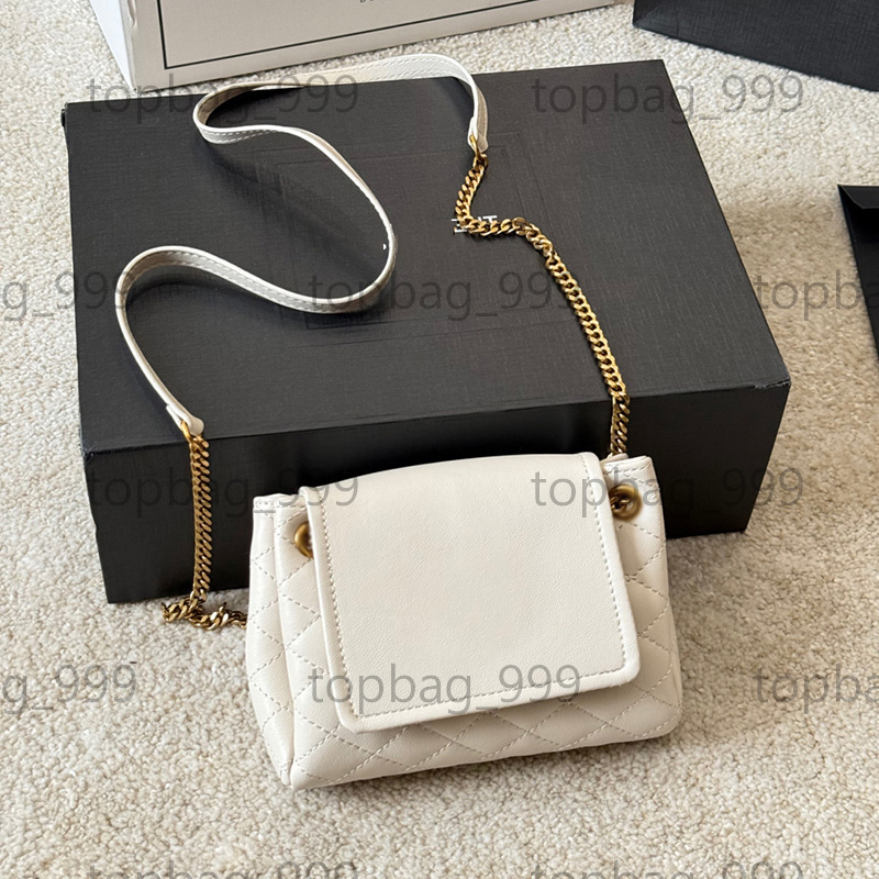 Designer MINI NOLITA IN LAMBSKIN Women Leather shoulder bag women mini flap crossbody bag handbag leather drawstring nolita series 18cm/25cm