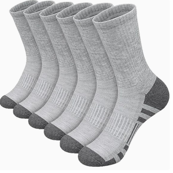 20 Pairs Mens High Waist Solid Unisex Sports Socks Black White Breathable MidCalf Casual AllSeason Simple Versatile 250829