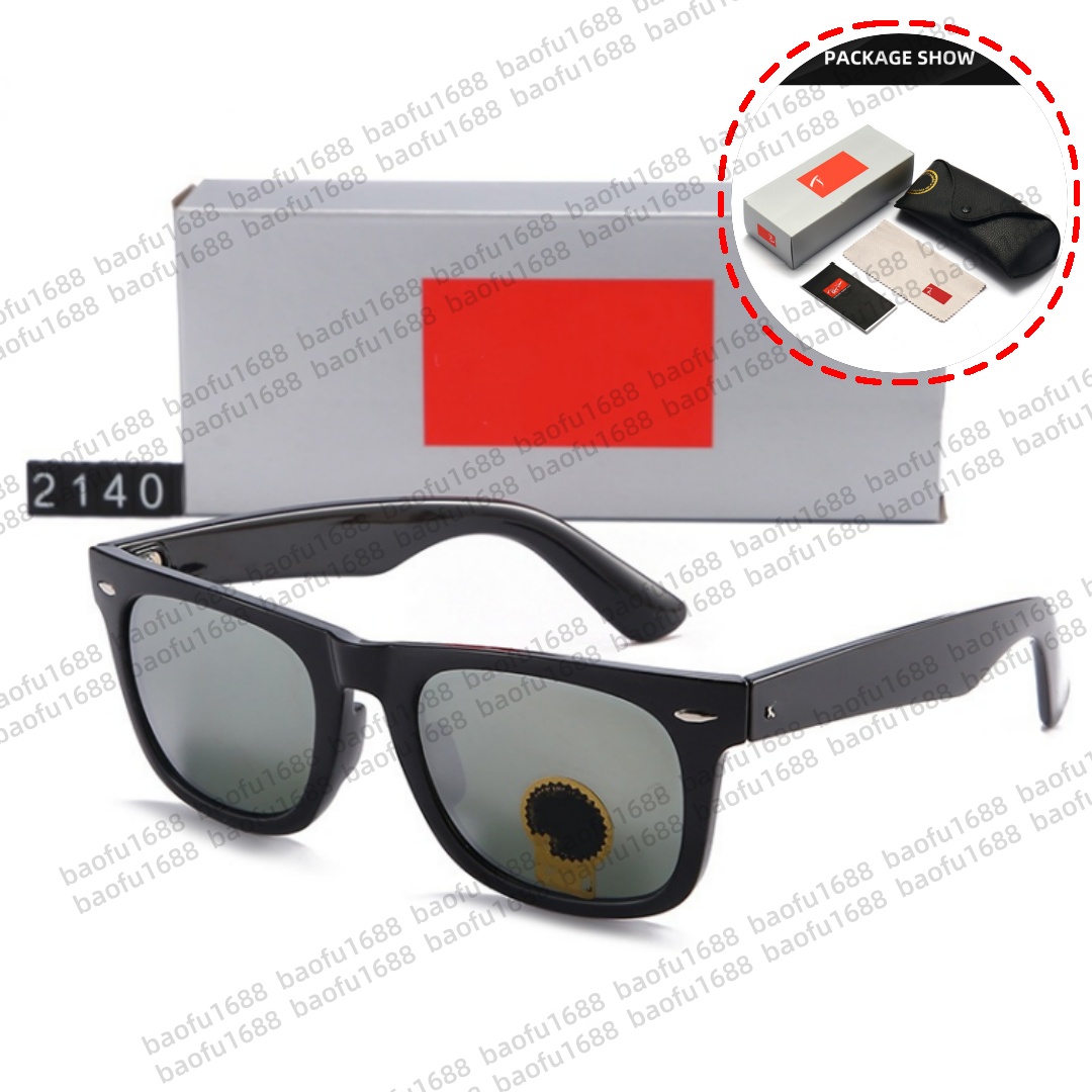 Classic Retro Pilot Sunglasses Mens Women Fashion Designer Sun glasses Polarized Uv400 Glass Lens Goggle Glasses suitable beach driving Eyeglasses With Box