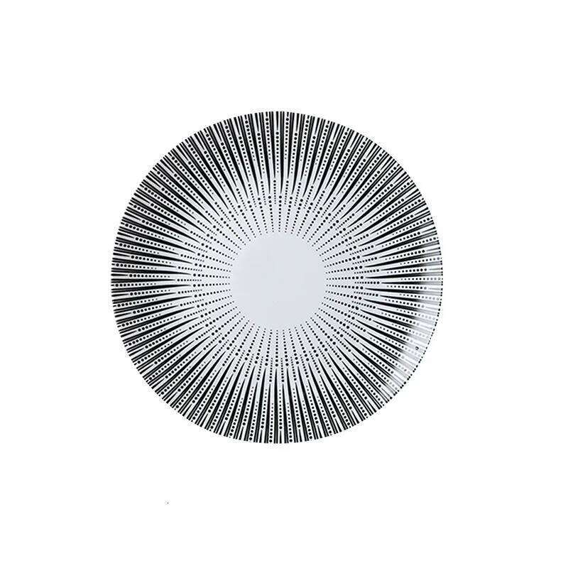 1PC Premium Sense Home Light Luxury Western Food Steak Pasta Plate Hotel Commercial Tableware