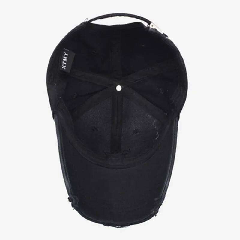 Snapback Spring Washed Cotton Embroidery Baseball Caps For Men And Women Personality Vintage Fashion Cap Party Hats L260520
