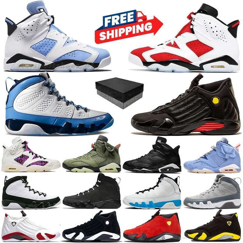 Basketball Shoes Designer Shoes 6 Mens womens shoes 9s Black blue Sneaker trainers white green red sports shoes 14 Men Cushion Platform Trainers 40-47