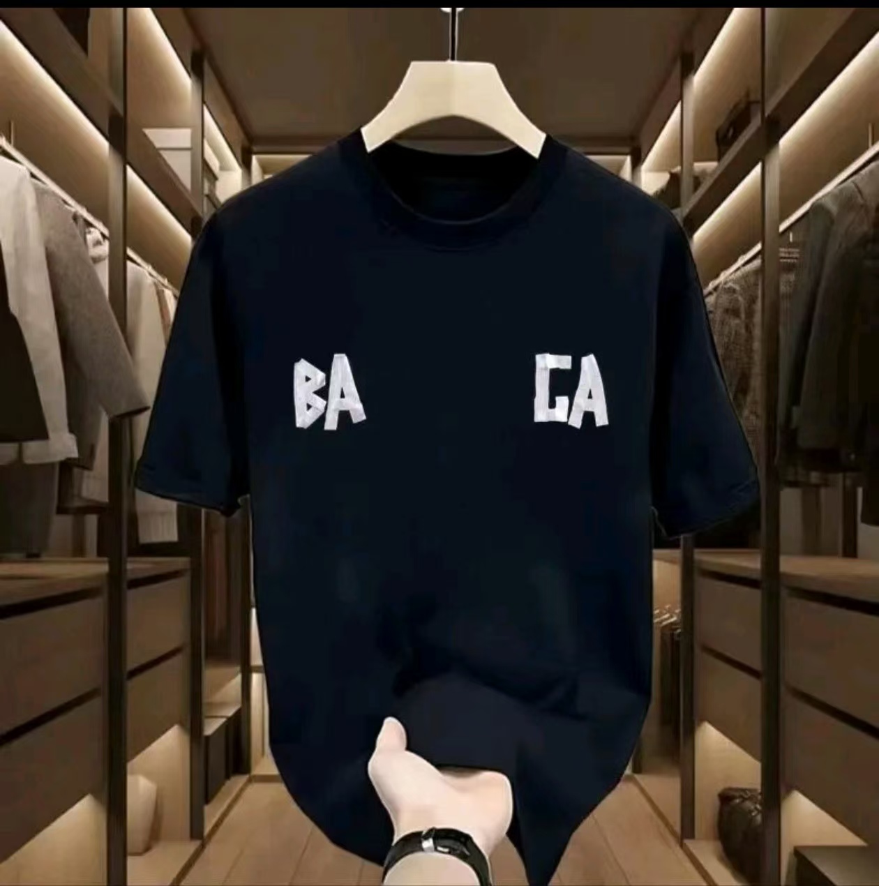 mens clothing designer shirt men t shirt for men Tee Casual Cotton Tee black Summer short sleeve print short sleeve breathable Drop Shoulder Vintage Washed Print