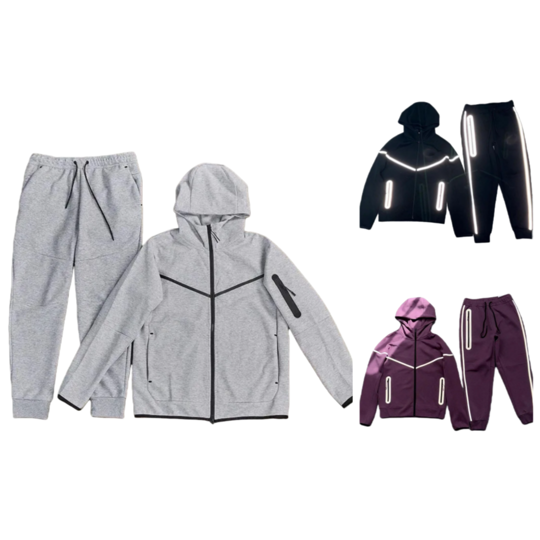 Women Mens Designer Tracksuits Hoodies Tech Jackets Pants Suit Sportswear Fleece Sweatsuits For Man Outfit Pullover Sweatshirts Trousers Women Fitness Coat