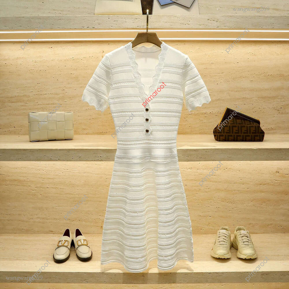 Sandro Dress Designer Dress For Woman French Elegant Fashionable Early Spring New Womens Vestidos Hem Long Robe Simple Waist Knitted 0ee 66e