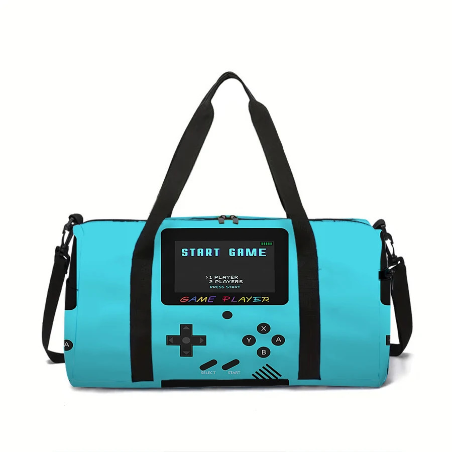 Large Travel Bag Games Console Multi-Functional Duffle Tote Bag Handbags Waterproof Gym Bags For Boys/Girls Kids Fitness bag 260112