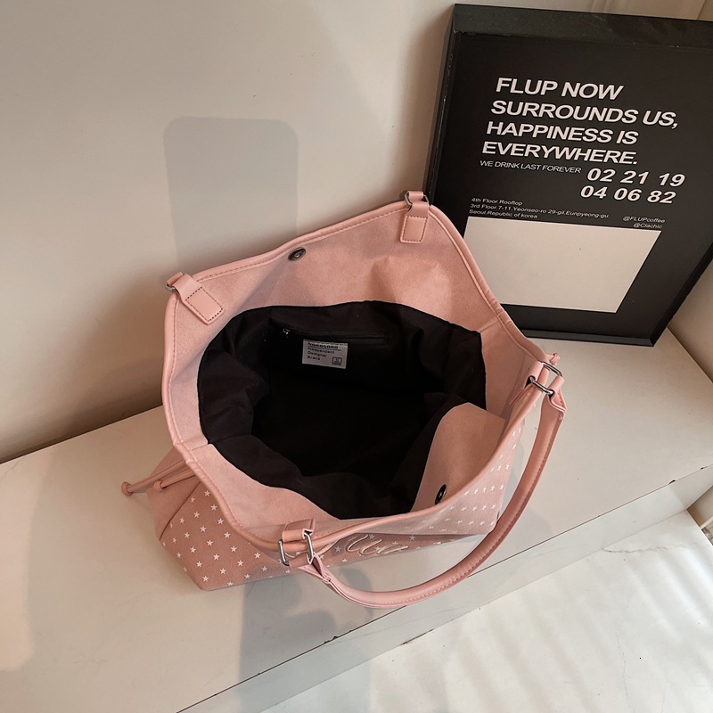 BadBlue a Korean known for its niche forest-inspired leopard print dot pattern business-ready bag with a trendy sweet- 260104