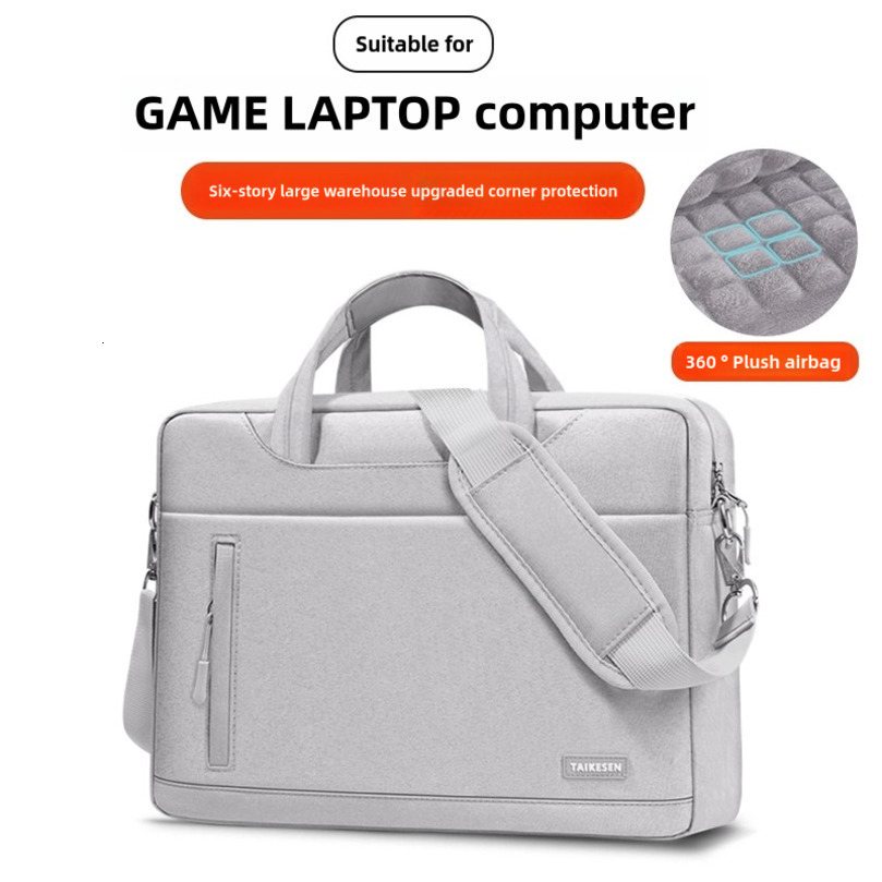 Business Laptop Bag Case Shoulder Tote Notebook Briefcase For 13 15 17 Inch Air Pro HP Asus Dell handbag 251218