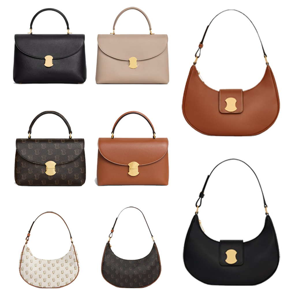 10A Designer bags Luxury handbags leather AVA Underarm bag tote Womens mens crossbody Shoulder Bag fashion half moon armpit bag Top quality Evening Bags Wallets