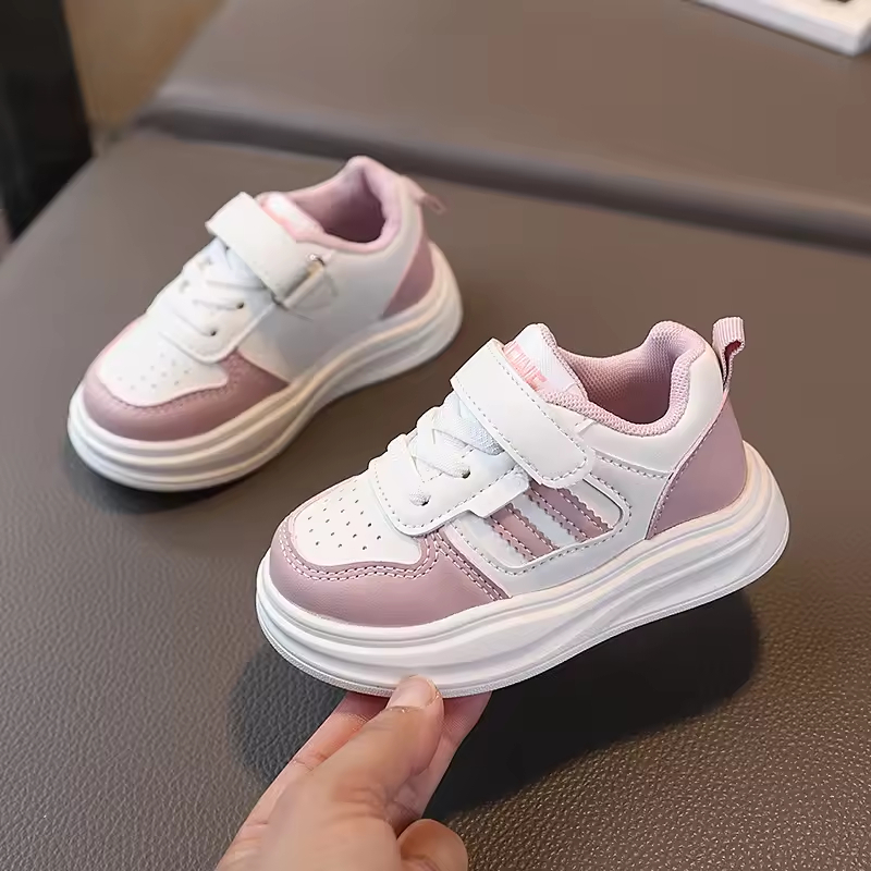 Designer Kid's Shoes Kids Sports Shoes, Boys Girls Sneakers for Children Youth Casual Running Student's white shoes Free Shipping Size 22-30