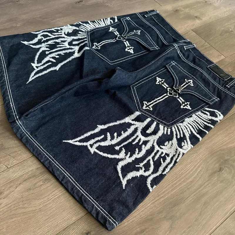 Y2K Denim Shorts Pa… - image