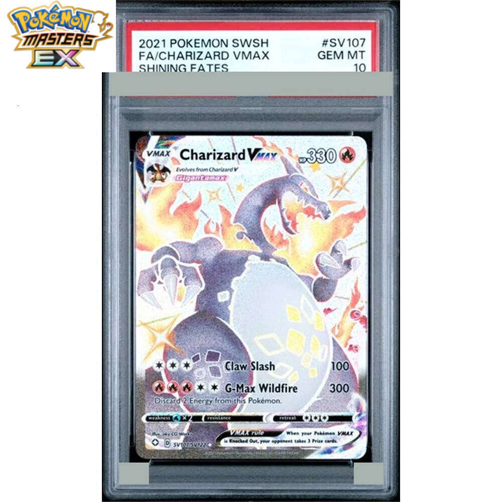 2023 Ptcg Charizard Ex Diy Proxy Graded Collection Sv4A Jp Special Art Rare #349 Gem Mt 10 Holographic Label Card Gift L260114
