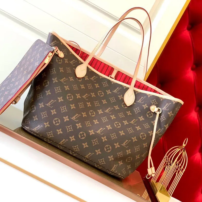 Designer Bags Fashion Shoulder Bags Underarm Bags Women's Bags Luxury Chain Leather Bags Hundreds Luxury Printed Leather Embossed Old Flower