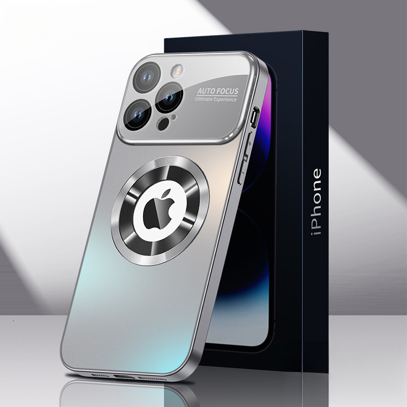 Dropshipping Available for iPhone 16 15 14 13 Pro Max Large Window Magnetic Phone Case
