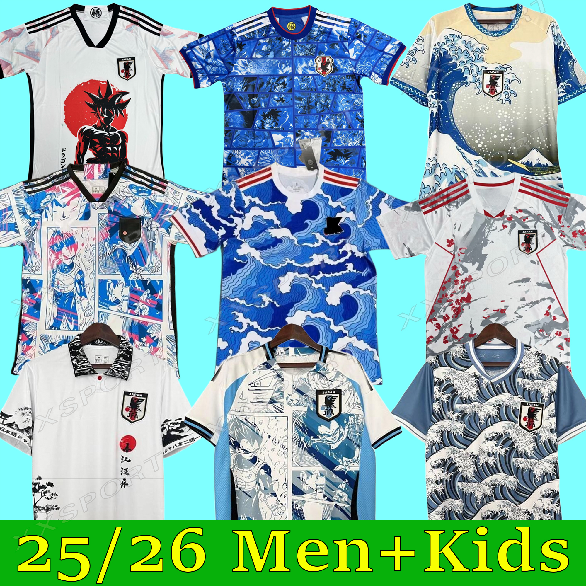 JApan classic Cartoon soccer jerseys Tracksuit MINAMINO TOMIYASU TSUBASA Mitoma maillot japon futbol camiseta KYOGO Ito SHIBASAKI KUBO GOKU KAMADA football Shirt
