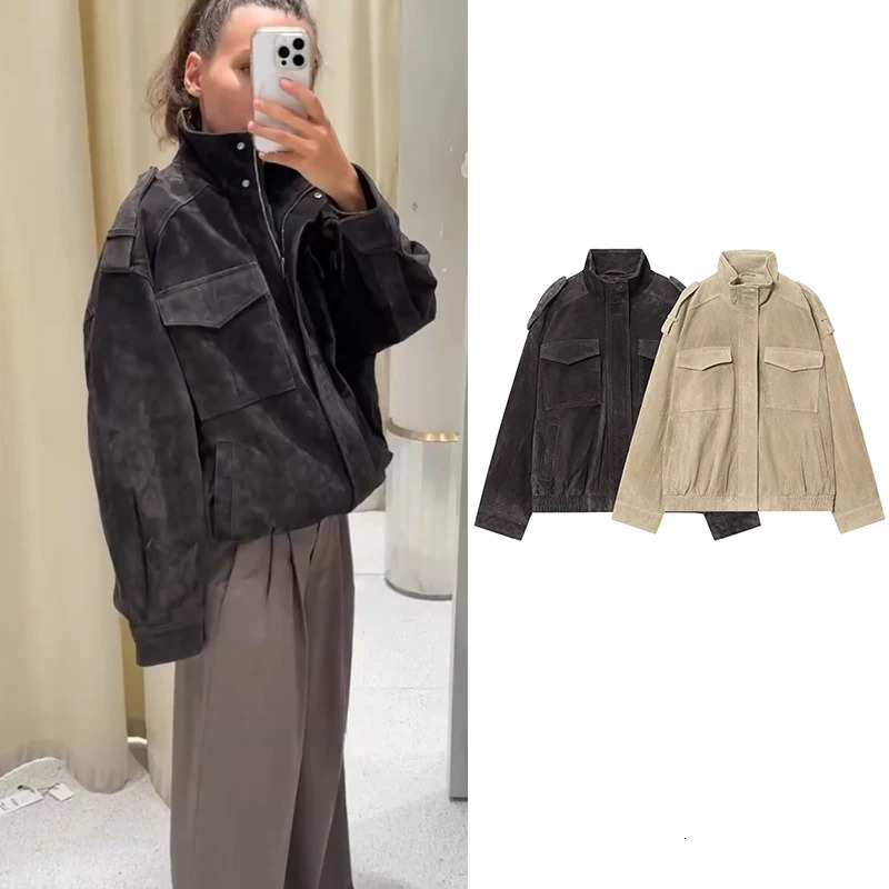 Autumn Womens Jackets 2025 Coats Fashion Loose Youth Street Warm Chic Travel Outerwear 260114