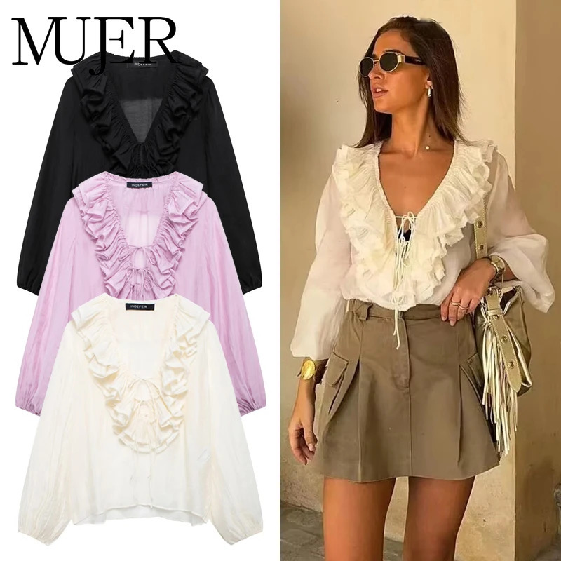 Mujer 2025 Ruffle B… - image
