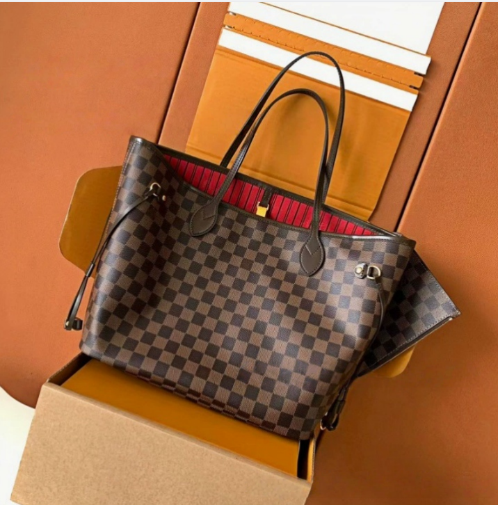 2pcs Set High quality Designer Bag Women bags Luxurys Handbags Ladies Designer Composite Bags Lady Clutch Bag Shoulder Tote Bag Female Purse Wallet Handbag MM Size