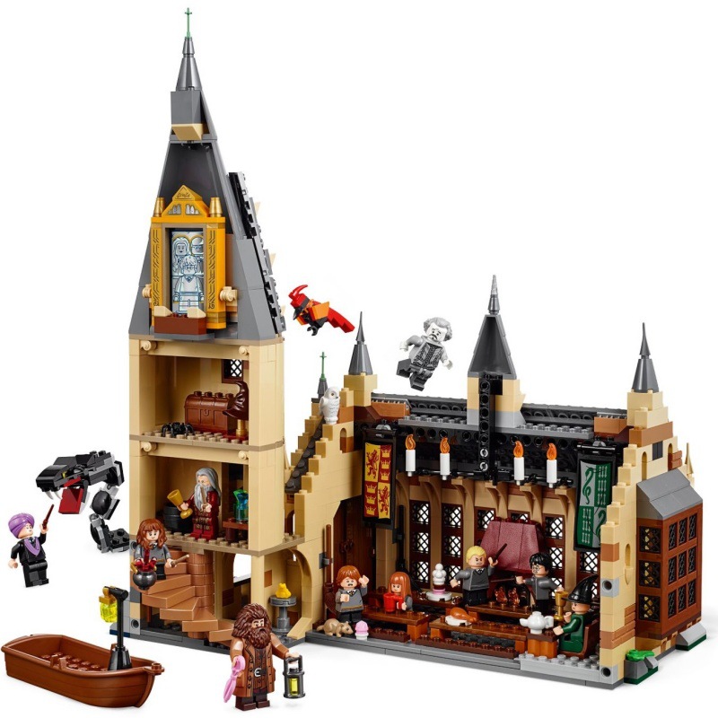75954 Harry Potter Hogwarts Great Hall Castle Building Brick Building Toy