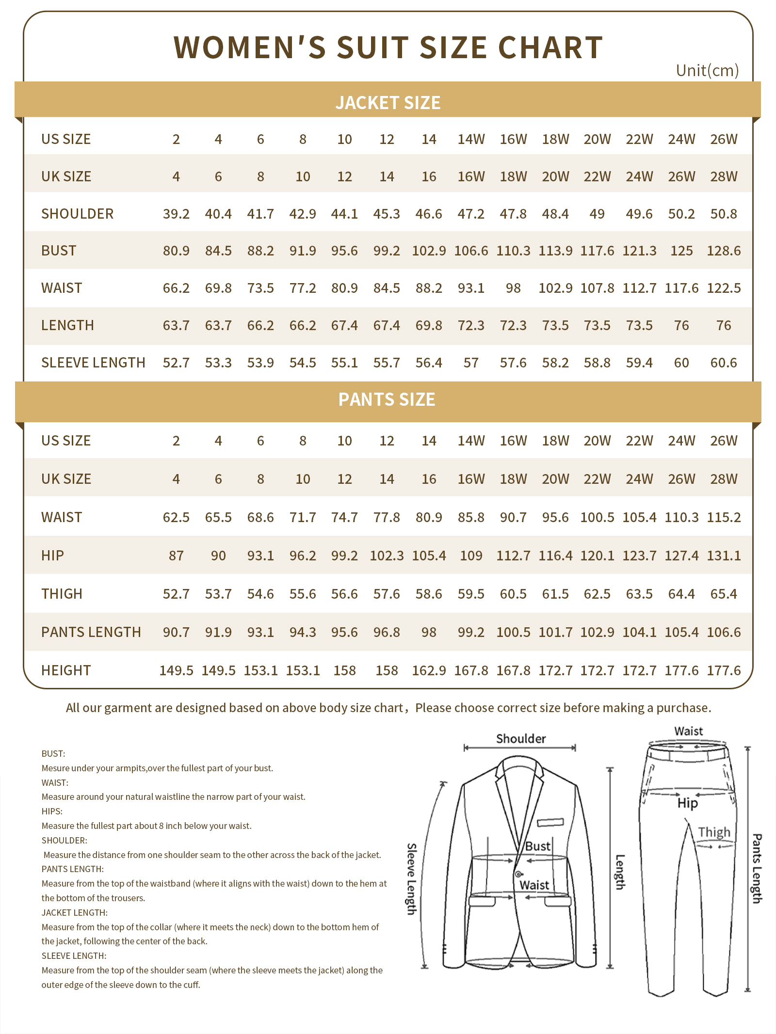 Modern Women's Suit 2 Piece Jacket Pant Peak Lapel One Button Lady Business Occasion Commuter Office Meeting Customized