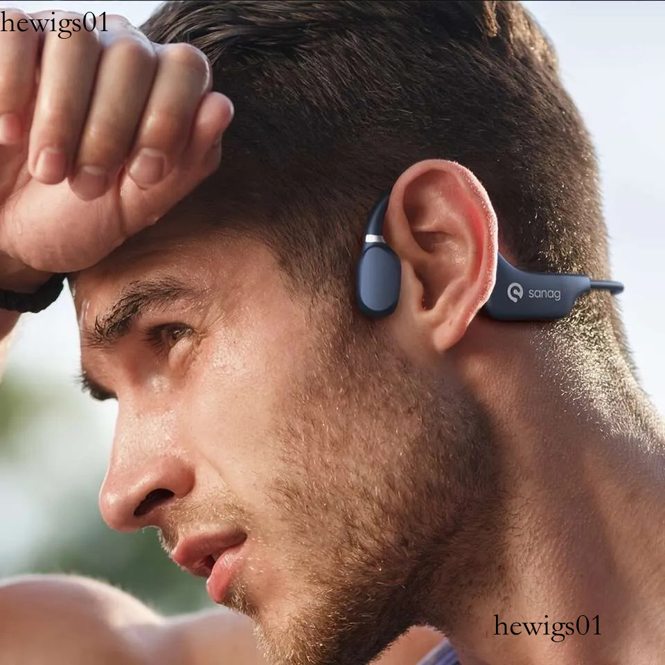 A5x True Bone Conduction Earphone Open Ear Wireless Sport Headphones High Quality Headset 3D Stereo Sound Xingkaisheng