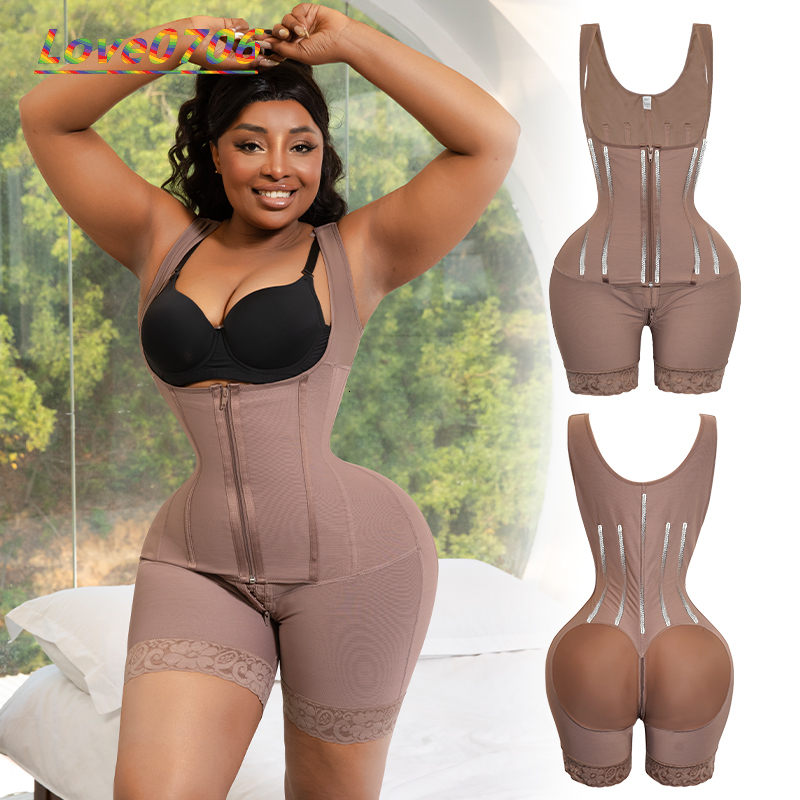 Stage 1 Colombiana Completa Cinturilla Modeladoras Colombian Shapewear Post Operatorias Reloj De Arena Shorts Fajas Reductoras