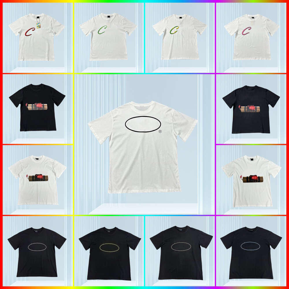 Corteizitys Tshirt Men's Fashion Designer T-Shirt Fashion Hip-Hop Casual Devil's Island Short Sleeved Men's And Women's Fashion Brand Cotton T-Shirt 676