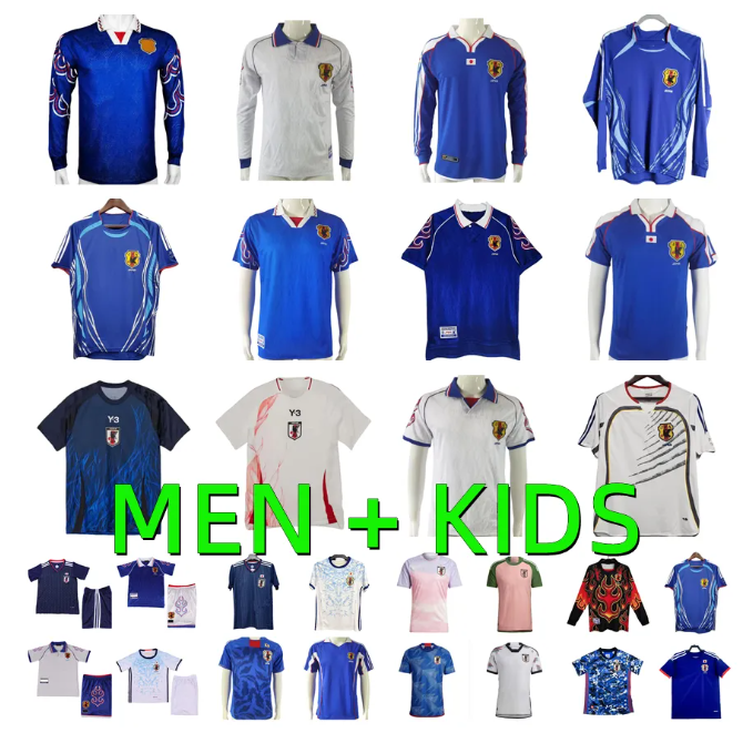 Long sleeve 2016 2018 2020 Japan Soccer Jerseys 1994 1996 1998 1999 2000 2006 ISAGI MINAMINO TOMIYASU TSUBASA ASANO Japanese Special Football Shirt national team